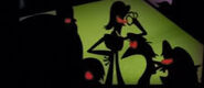 Gangreen gang silhouette in a ppg tv spot