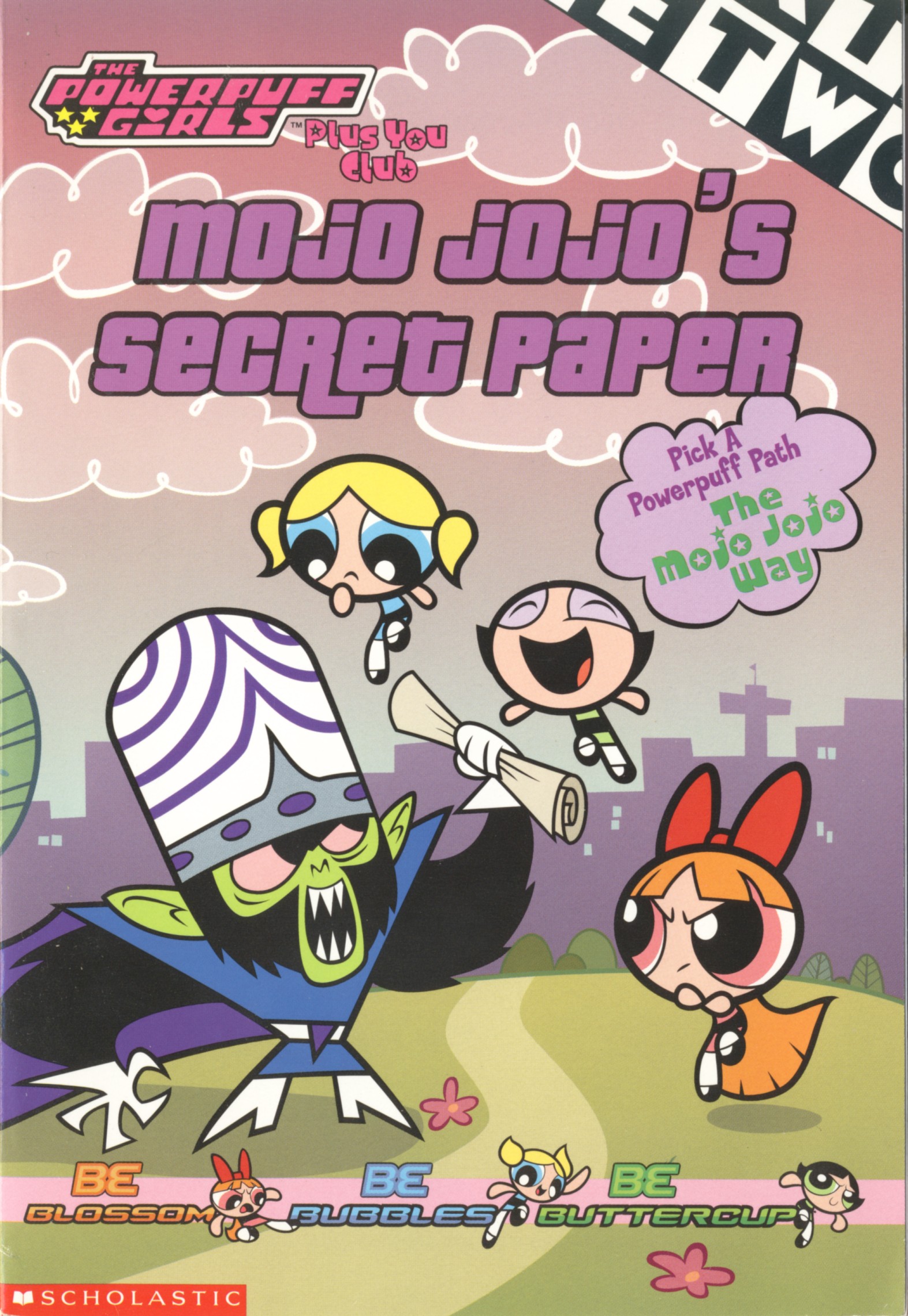 Mojo Jojo S Secret Paper Powerpuff Girls Wiki Fandom