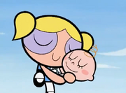 Bubbles' kindness to the baby