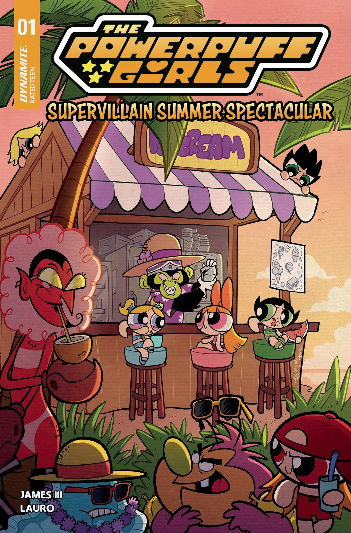 Dynamite: The Powerpuff Girls Supervillain Summer Spectacular