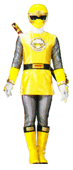 power rangers ninja storm yellow ranger