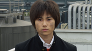 Masatoshi Niwano, became Shinken Red through the Gokai Change.