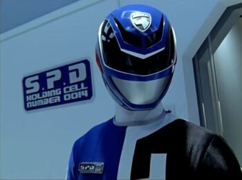 Wootox as S.P.D. Blue Ranger