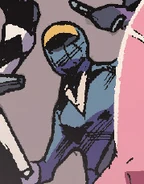 Cestro (World of the Coinless), Cestro's World of the Coinless counterpart and user of the Blue Aquitar Ranger's powers