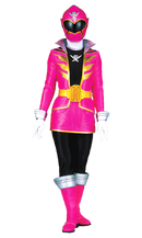 Różowy Super Megaforce Ranger - kostium