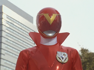 AkaRed, who embodies GaoRed among the Red Warrior spirits.