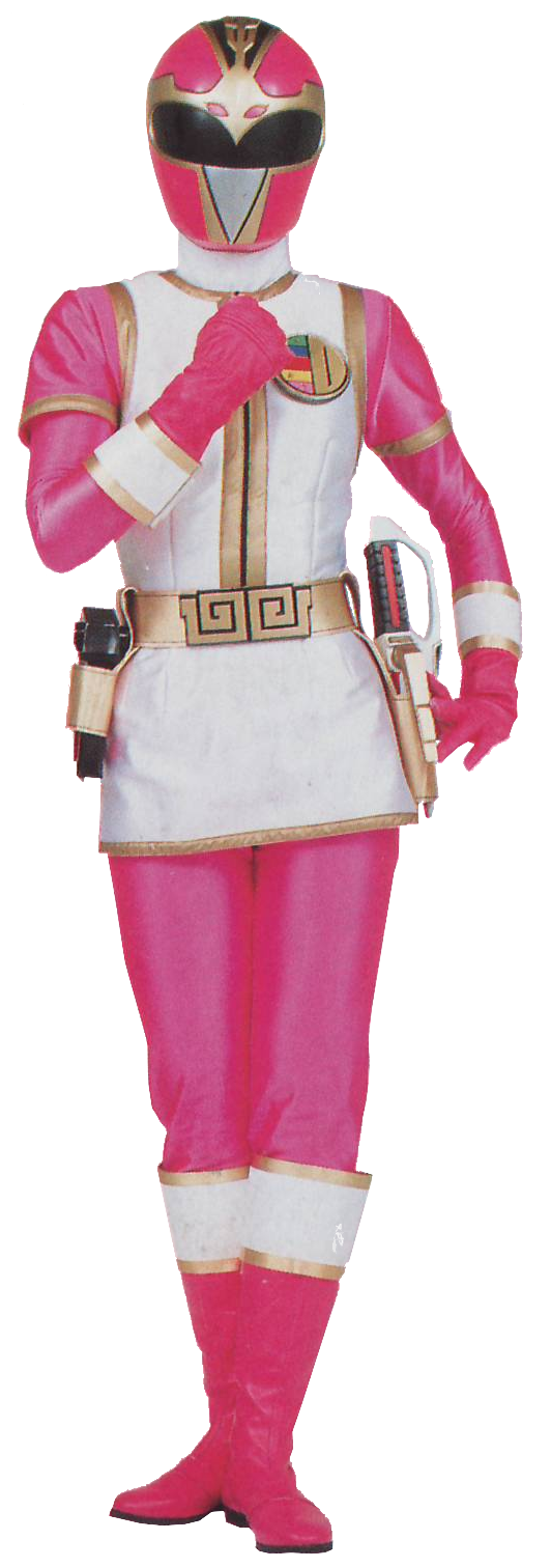 pink power ranger super megaforce