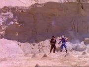 Phantom Ranger are saved by Zordon Energy Wave