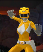 Legacy Wars Mighty Morphin Yellow Ranger Victory Pose