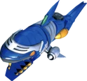 Gosei Shark Mechazord Megaforce Blue