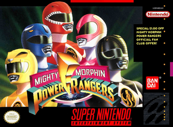 Mighty Morphin Power Rangers Snes Rangerwiki Fandom