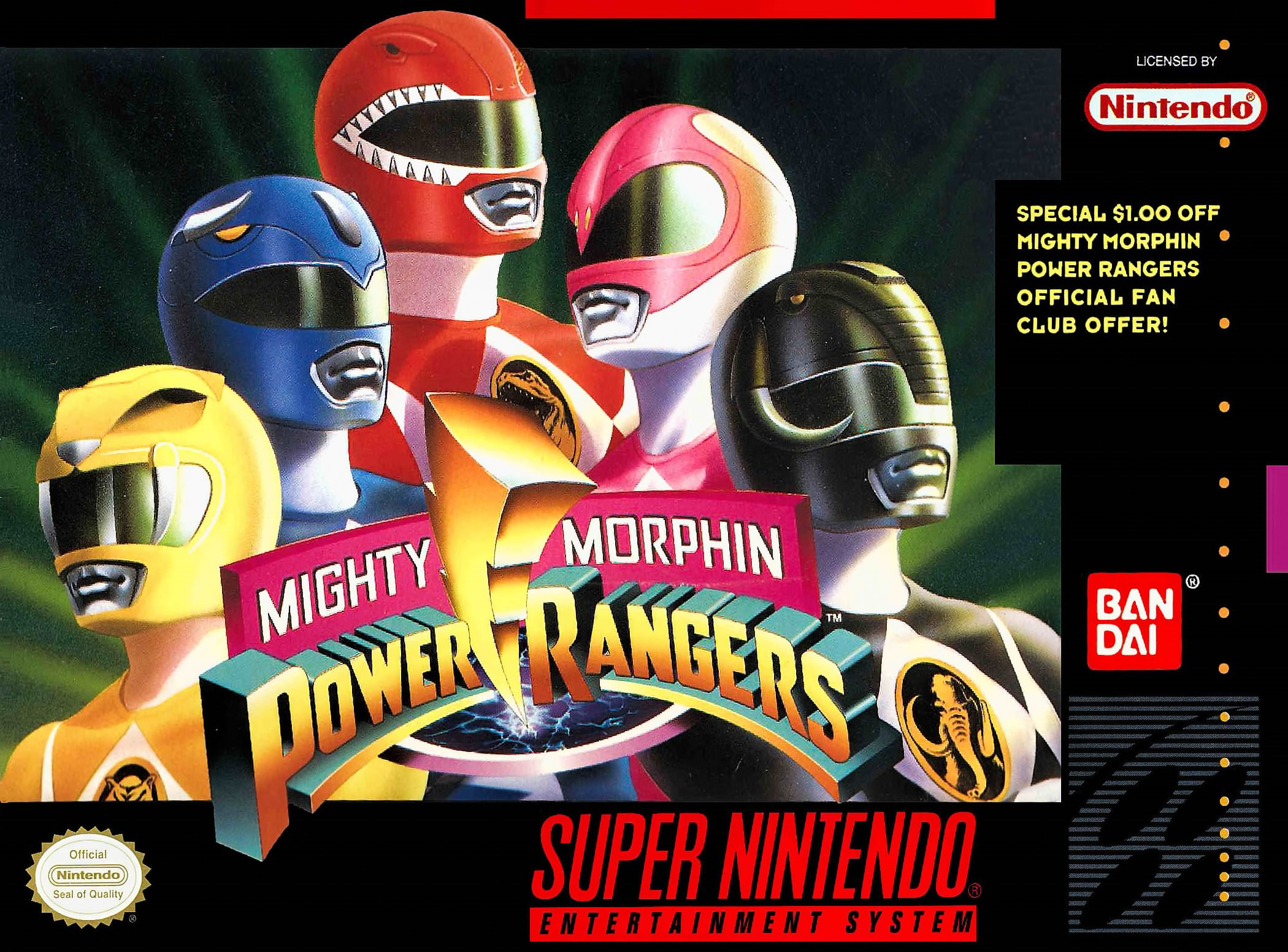 Mighty Morphin Power Rangers (SNES) | RangerWiki | Fandom