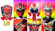 The Super Sentai Movie Ranger poster featuring Zenkaiger after his official reveal.
