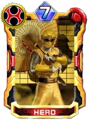 HurricaneYellow Card in Super Sentai Legend Wars