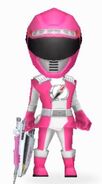 Pink Overdrive Ranger in Power Rangers Dash