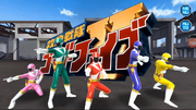 Kyukyu Sentai GoGoFive in Super Sentai Legacy Wars