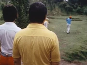 Mr. Akizuki's golf exercise