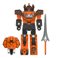 Reaction Megazord Halloween version with Power Sword & Mastodon Shield.