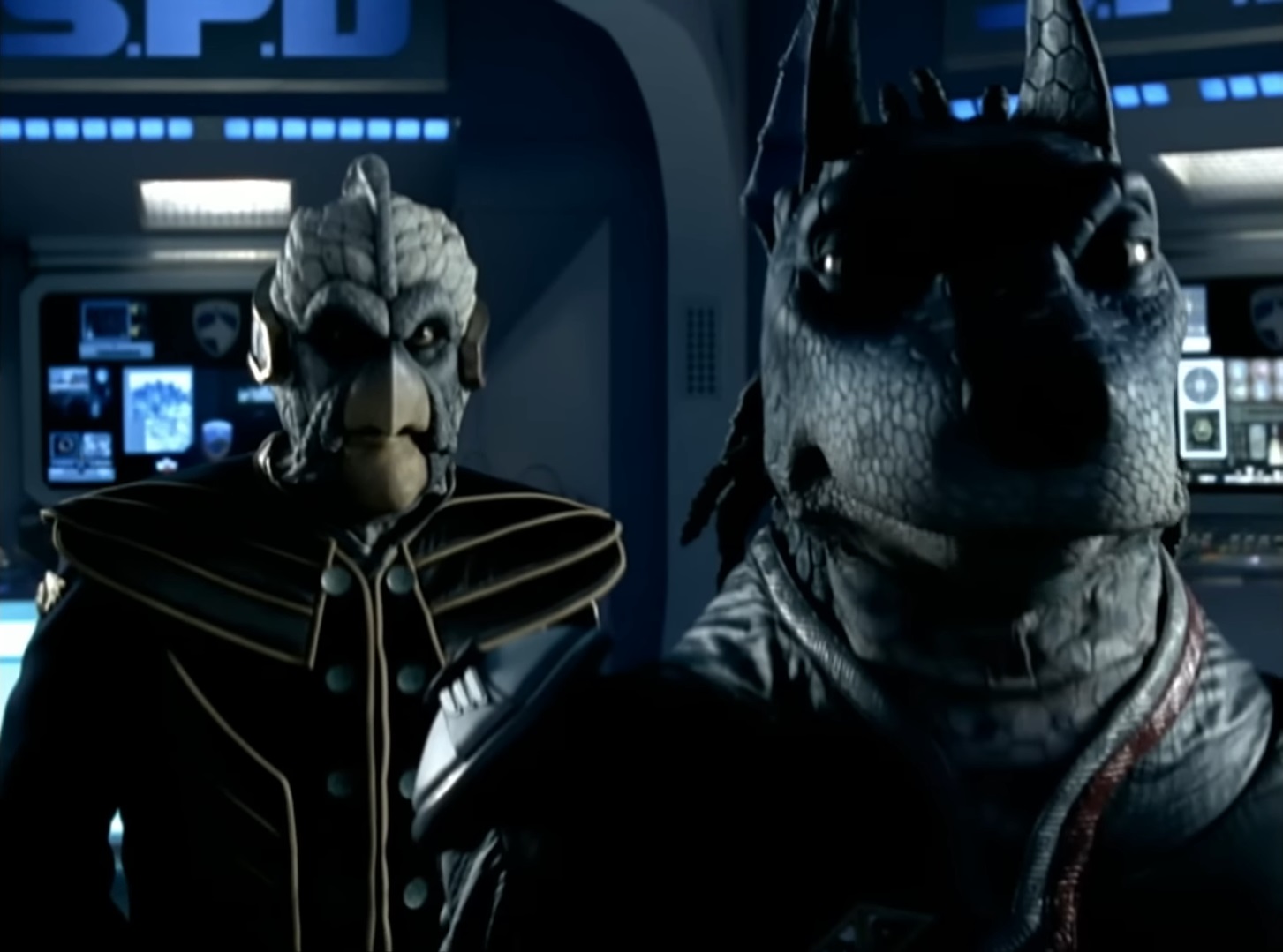 Power Rangers S.P.D. Messenger: Part 2 (TV Episode 2005) - John Tui as  Commander Anubis 'Doggie' Cruger, Shadow Ranger - IMDb