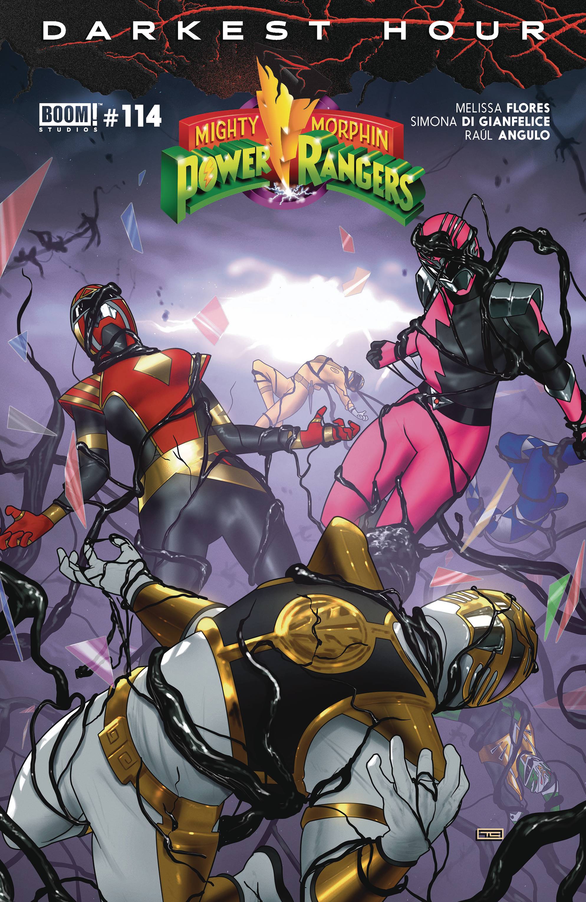 Goñi Montes Draws the Mighty Morphin Power Rangers for BOOM