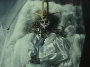 Meadow's body rots away completely due to Sidon Flowers' spirits