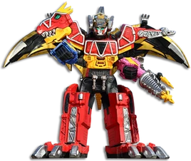 Dino Charge Megazord Tri-Stego-Ptera Formation