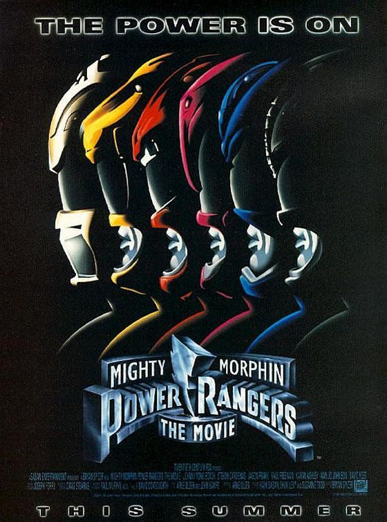 mighty morphin power rangers the movie logo