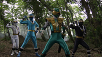 Gokai Change-Ninja Rangers (Episode 21)