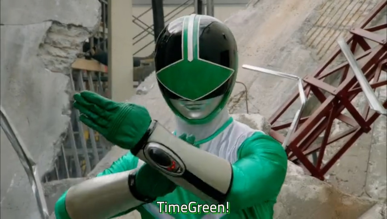 Kaizoku Sentai Gokaiger / Time Green Ranger Key Mirai Sentai Timeranger