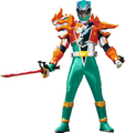 Dino Fury Green Ranger (Blazing Battle Armor)