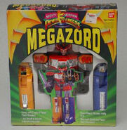 American Special Size Dino Megazord Packaging