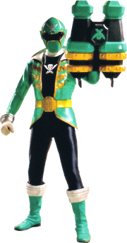 Gokai-greencrossarmor