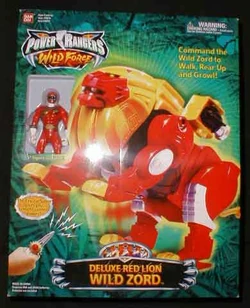 Power Rangers Wild Force A Deluxe Red Lion Wild Zord | #1848497669