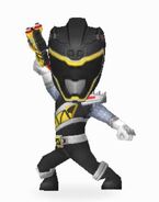 Black Dino Super Charge Ranger In Power Rangers Dash