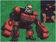 red gorilla zord