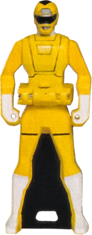 Yellow Turbo Ranger Key