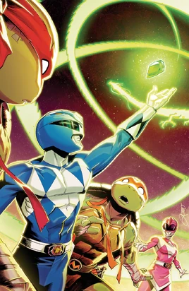 MMPR TMNT 4 Cover D