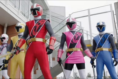 Ninja Steel - Red Ranger Morph and Roll Call, Episode 3 Live and Learn