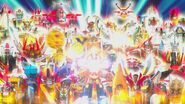 Hyper Gosei Great helping Wild Tousai Shuriken King