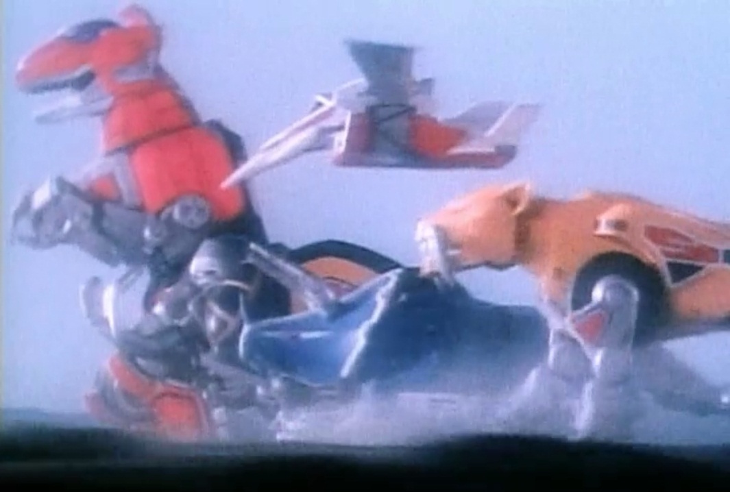 mighty morphin power rangers dinozords