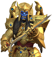 Goldar in Battle For The Grid.