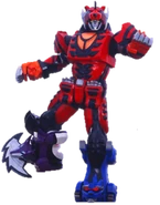 Wolf Pride Megazord (not the actual Tiger and Jaguar spirits)