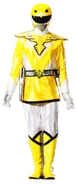 A female version of Yellow Owl as seen in Kaizoku Sentai Gokaiger.