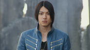 Joe Gibken, Gokai Blue, became Aoorenger through the Gokai Change.
