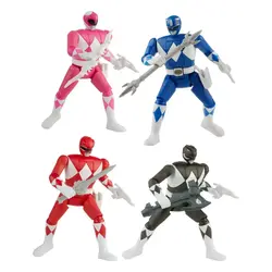 Hasbro Power Rangers Retro-Morphin Action Figure Wave 2 - Ispirata A Mighty Morphin, Multicolore, F2072 - 3