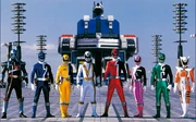 The 8 Earth Branch Dekarangers transformed
