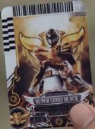 "Gosei Black" Super Change card