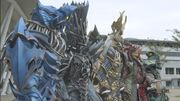 Zyuohger vs. Ninninger revived generals