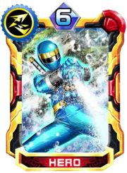 NinjaBlue Card in Super Sentai Legend Wars