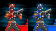 SPD Deka Ranger (Red & Blue)